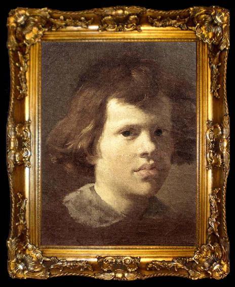 framed  unknow artist Portrait of a Boy, ta009-2